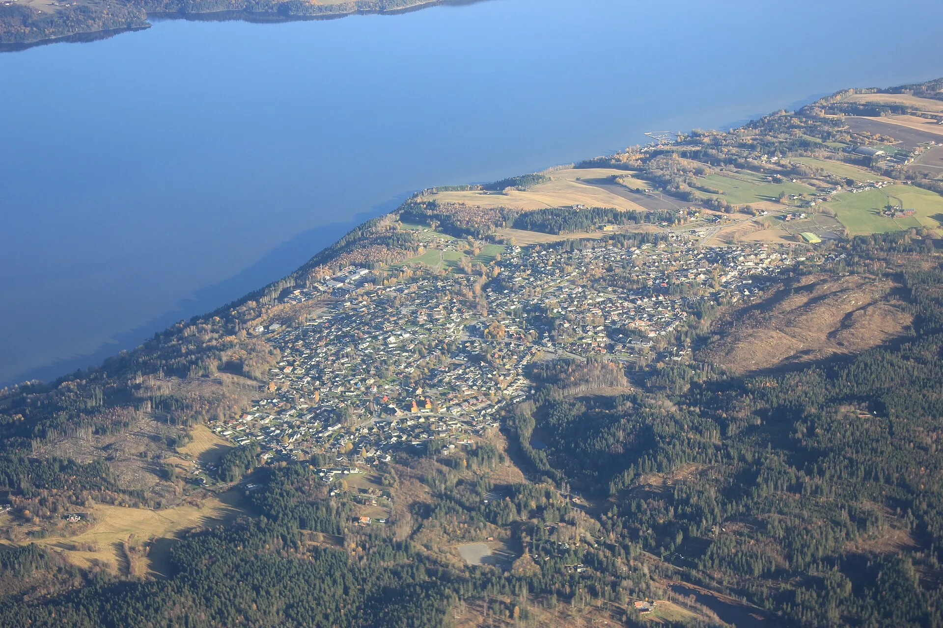 Flateby - byen