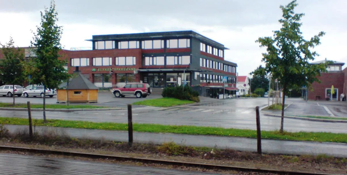 Sørumsand - Blaker sparebank på Sørumsand.